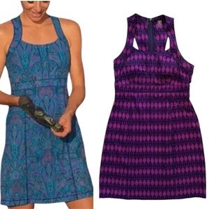 TITLE NINE | Women’s Purple Arabella Trouble Nimblene Racerback Dress size 14